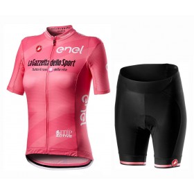 Completo Maglia Ciclismo + Pantaloncino 2020 Giro d`Italia Donna N002